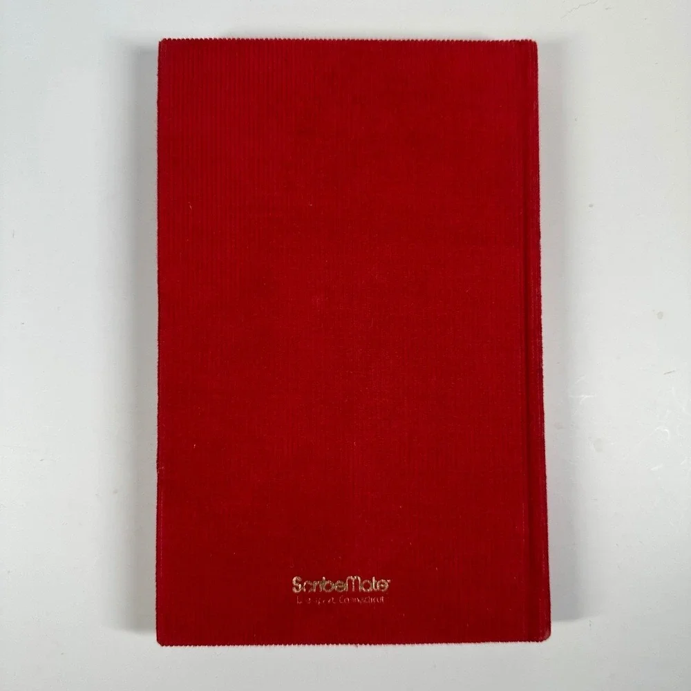 Vtg ScribeMate Lined Journal 5.5 x 8.5